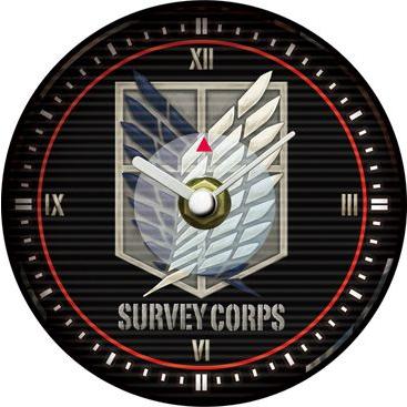 進撃の巨人 グッズ 3Dシチュエーションクロック エレン リヴァイ兵長