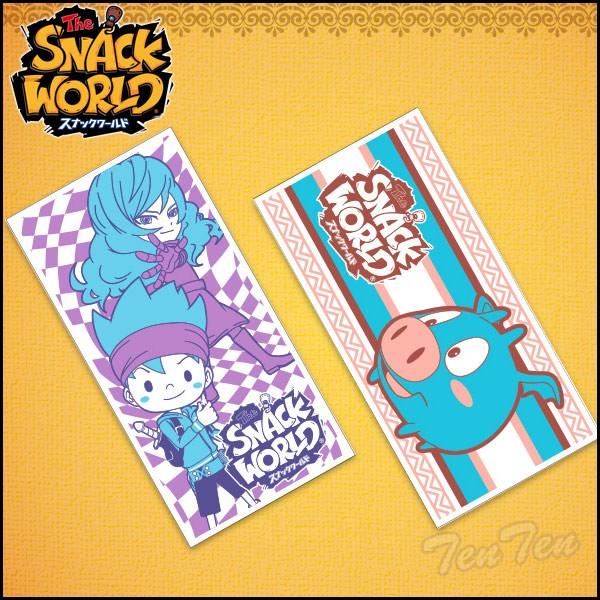 スナックワールド バスタオル 2 全2枚組セット 第2弾 グッズ SNACK