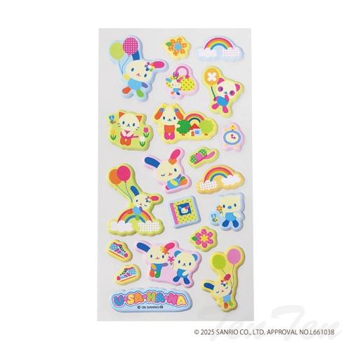 sanrio（サンリオ） サンリオキャラクターズ ウサハナ ぷくぷくシール