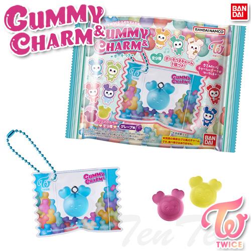 BANDAI（バンダイ） TWICE LOVELYS グミ＆チャーム ポーチつき 12個