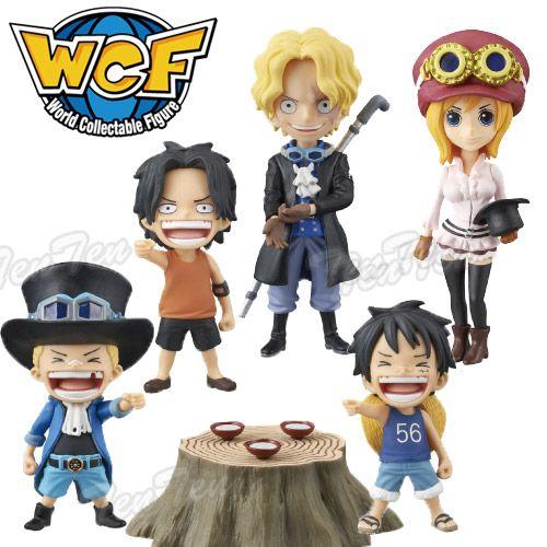 ワンピース ワーコレ　4種コンプリートセット＋サボ（おまけ） 🔥新商品入荷🔥／ #ワンピース から ワールドコレクタブル