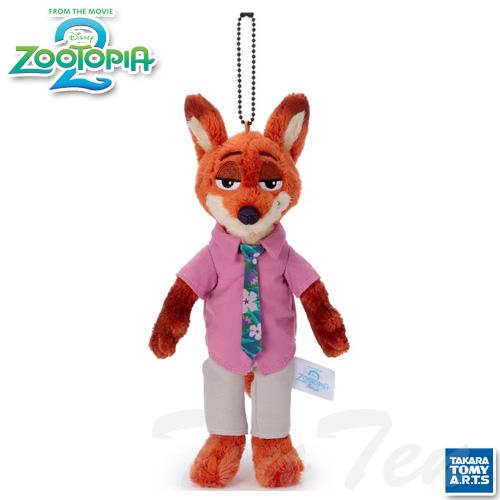 ズートピア 2 ぬいぐるみボールチェーン ジュディ ホッブス ニック ワイルド タカラトミーアーツ ディズニーキャラクター ズートピア2 ボール