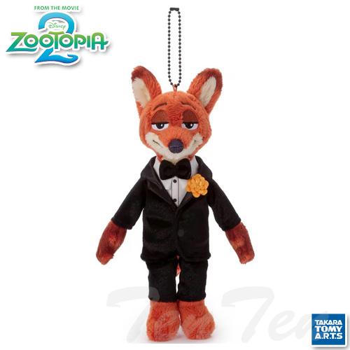 ニック　ぬいぐるみキーホルダー　3店舗限定 タキシード タカラトミーアーツ ディズニーキャラクター ズートピア2 ボール