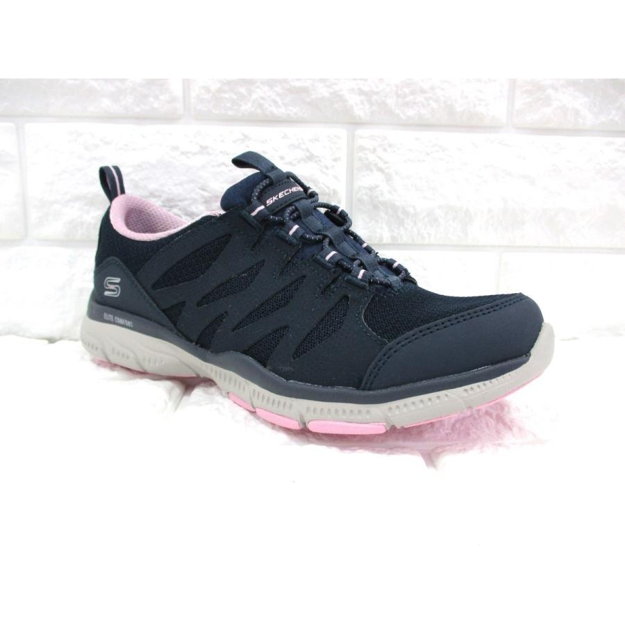 SKECHERS（スケッチャーズ） 104222 スニーカー ゴムひも 本革 つま先