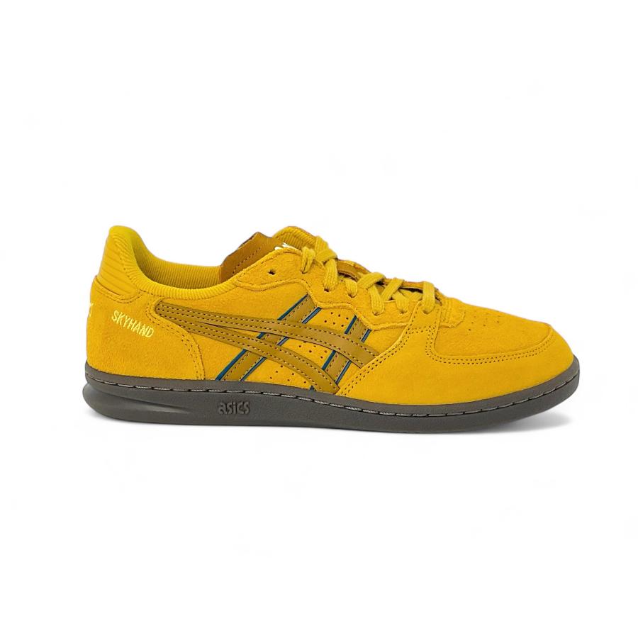 アシックス スニーカー スカイハンド OG スポーツスタイル ASICS SKYHAND OG オールジェンダー 1990年代 コート系 ハンドボール 天然皮革 ガムソール 1203A452の画像