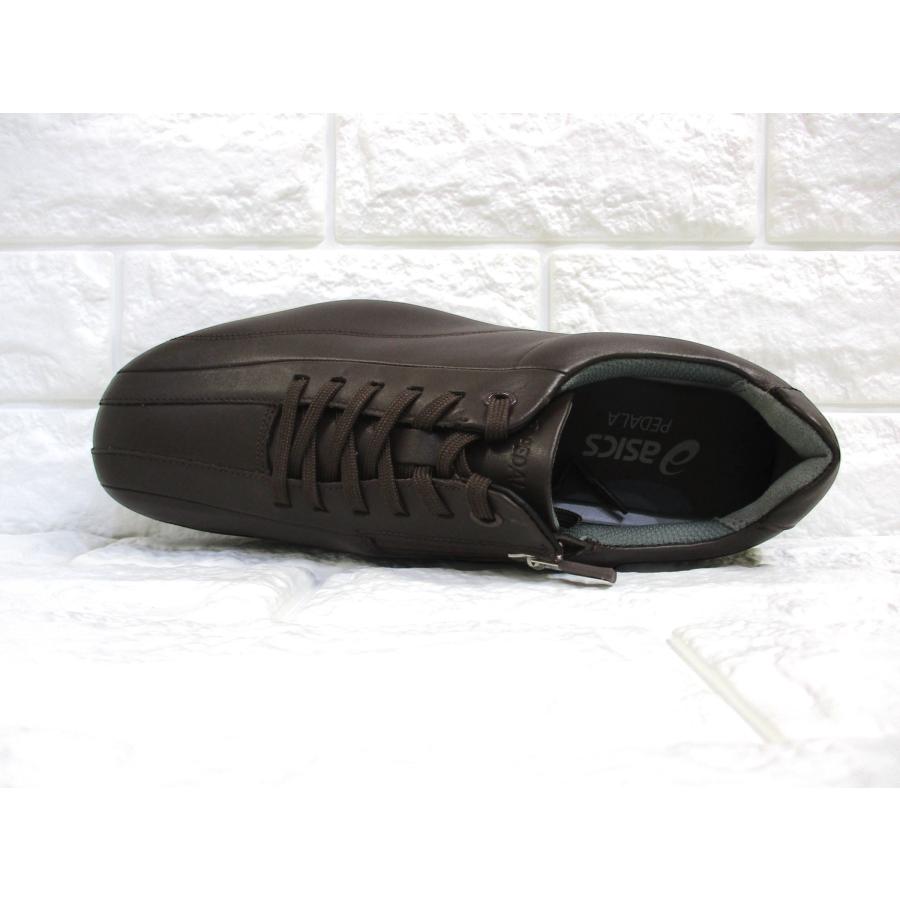アシックス ウォーキング ペダラ スポーツ メンズ 1211A093 ASICS WALKING PEDALA SPORTS MS093N 4E ファスナー付き 1211A037 後継モデル 通勤 天然皮革の画像