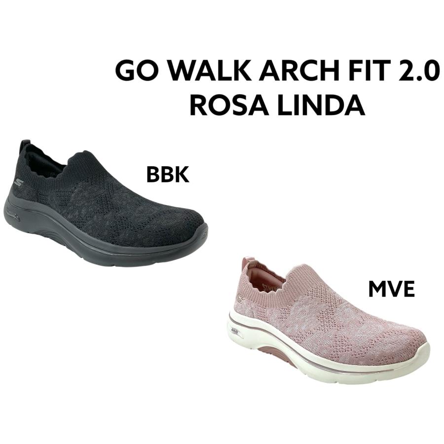 SKECHERS（スケッチャーズ） スニーカー スリッポン アーチフィット 125329 レディース 丸洗い 軽量 土踏まず 3.8cmヒール ...