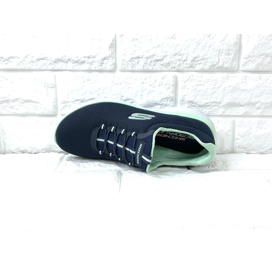 SKECHERS スケッチャーズ 12980 SUMMITS スニーカー ゴムひも レギュラー幅 レディース クッション 丸洗い 軽量 ...