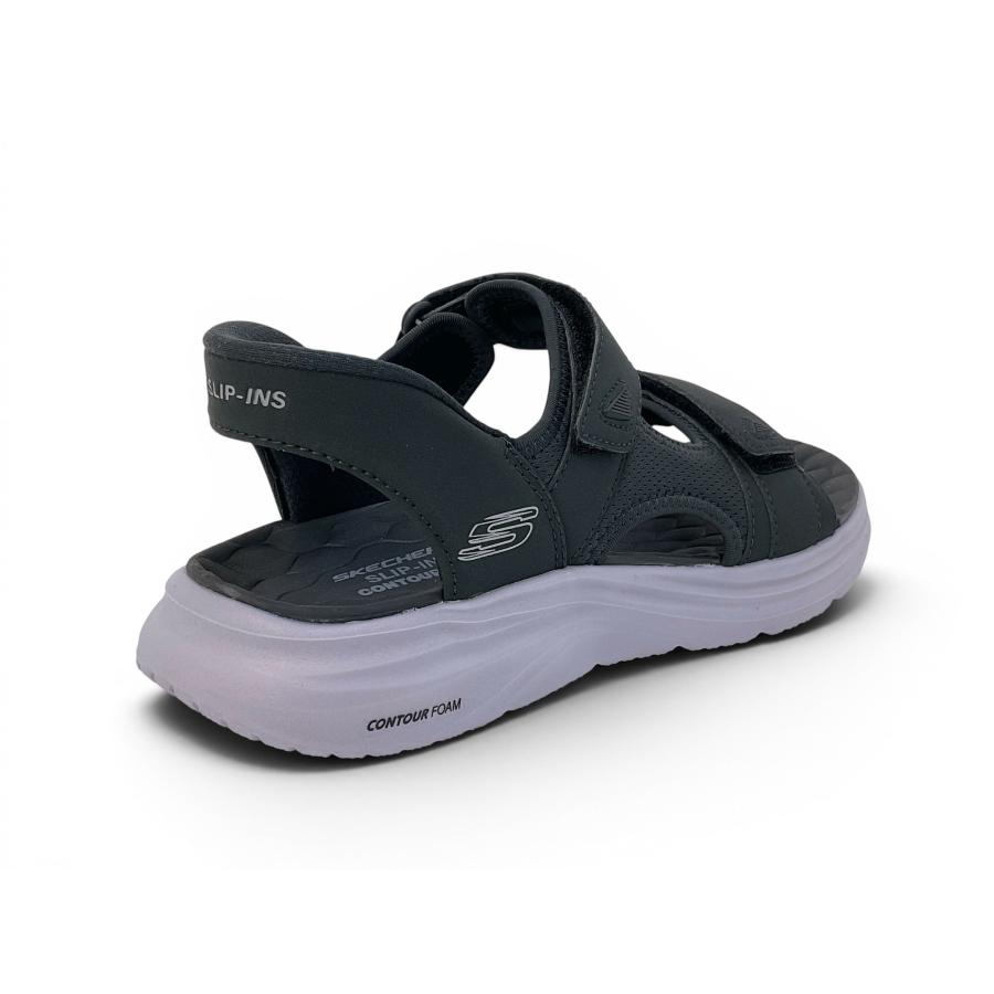 スキーウェア 青 黒 星模様　早い者勝ち SKECHERS（スケッチャーズ） 232799 スリップインズ メンズ コンツアー