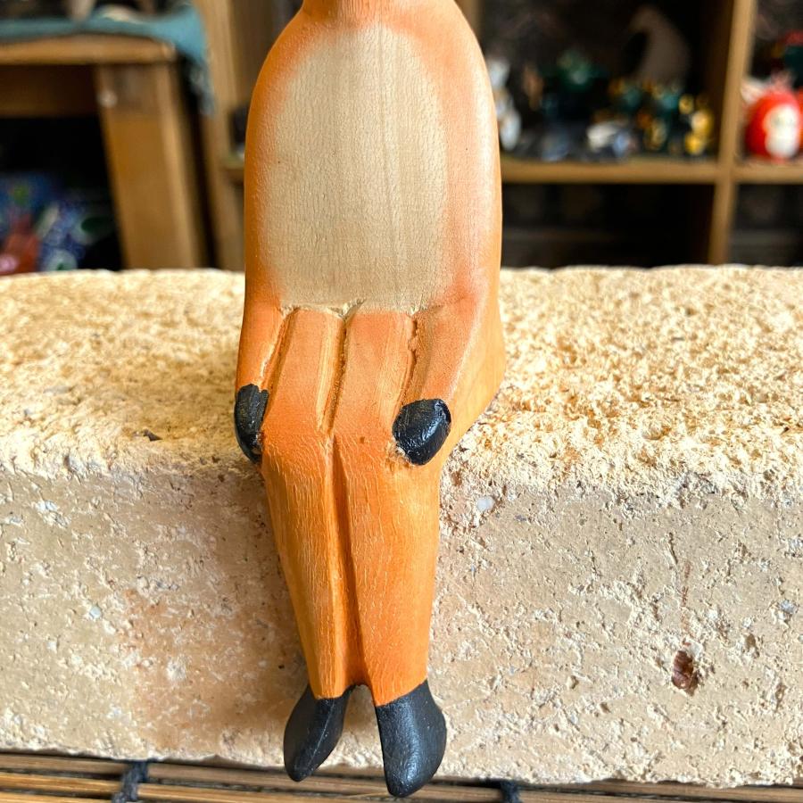 ガゼル 腰掛 オブジェ 木彫り ケニア製 アニマル 置物 インテリア アフリカ 座りオブジェ |  | 08