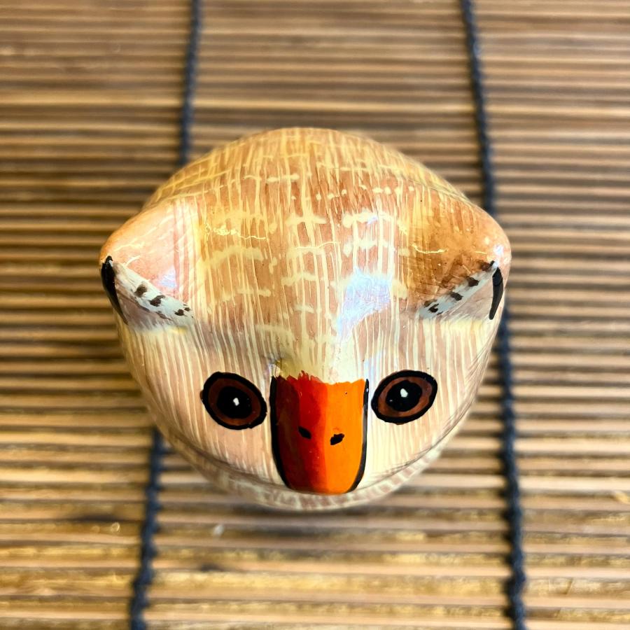 フクロウ 小物入れ 可愛い ブラウン BOX 立ちフクロウ ペーパーマッシュ アニマル インド 紙素材 アジアン インテリア |  | 10