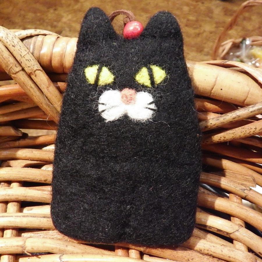 キーホルダー フェルト キーケース 黒ネコ 可愛い アニマルキーケース ネパール 手作り Fz010 Bk 可愛い雑貨屋 Ten6duca Yahoo 店 通販 Yahoo ショッピング
