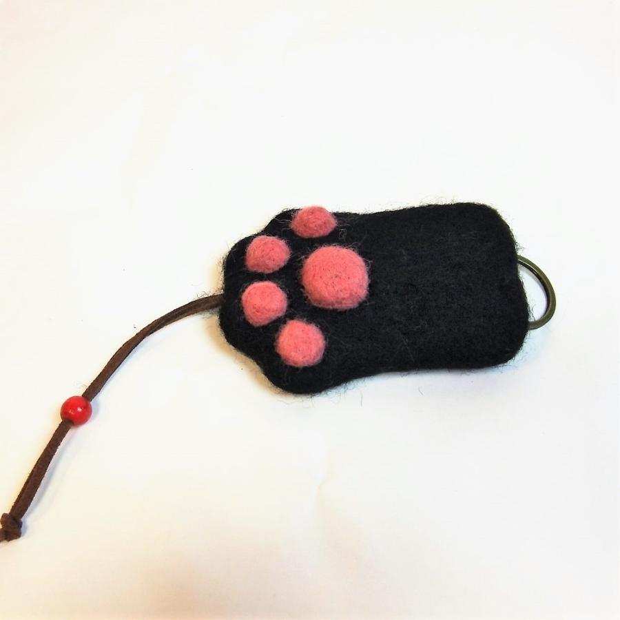 キーホルダー 可愛い フェルト キーケース 黒ネコ 肉球 にゃんぽ Fz010 Npbk 可愛い雑貨屋 Ten6duca Yahoo 店 通販 Yahoo ショッピング