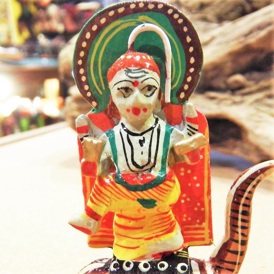 インド 神様 シヴァ神 ヒンドゥー教 ベナレス神様 木製 ペイント