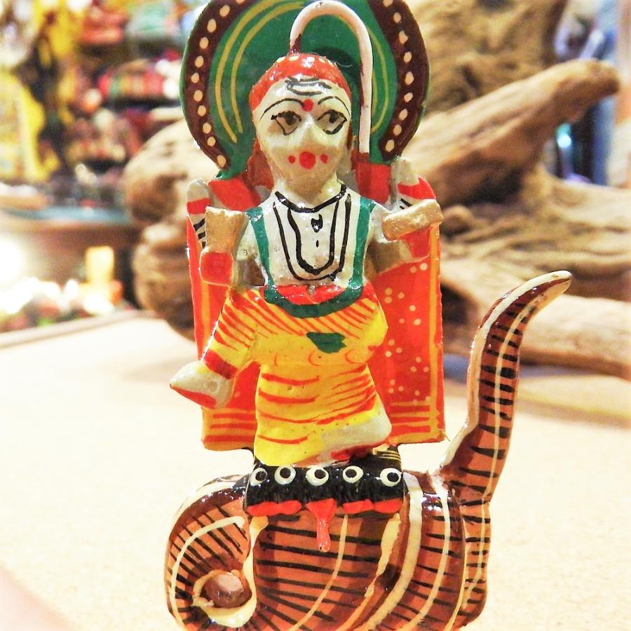 インド 神様 シヴァ神 ヒンドゥー教 ベナレス神様 木製 ペイント