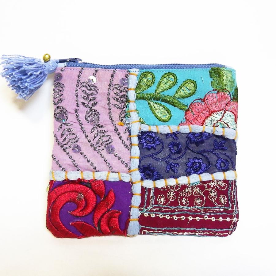 ポーチ 大人可愛い アンティーク布 パッチワーク インド ブルー系 Sサイズ Po 009gbl 可愛い雑貨屋 Ten6duca Yahoo 店 通販 Yahoo ショッピング