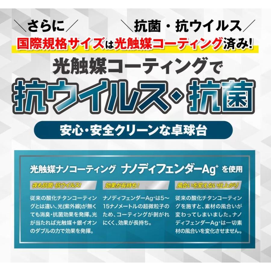PG（パフォーマンスギア） 卓球台 国際規格 抗菌加工 送料無料 天板 