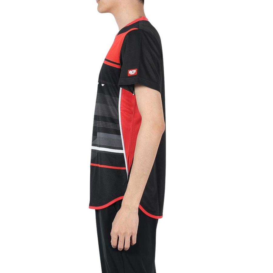 卓球 ユニフォーム ウェア TSP ティーエスピー 半袖シャツ マジェステシャツ 031429 0100 速乾 在庫処分 | TSP | 02