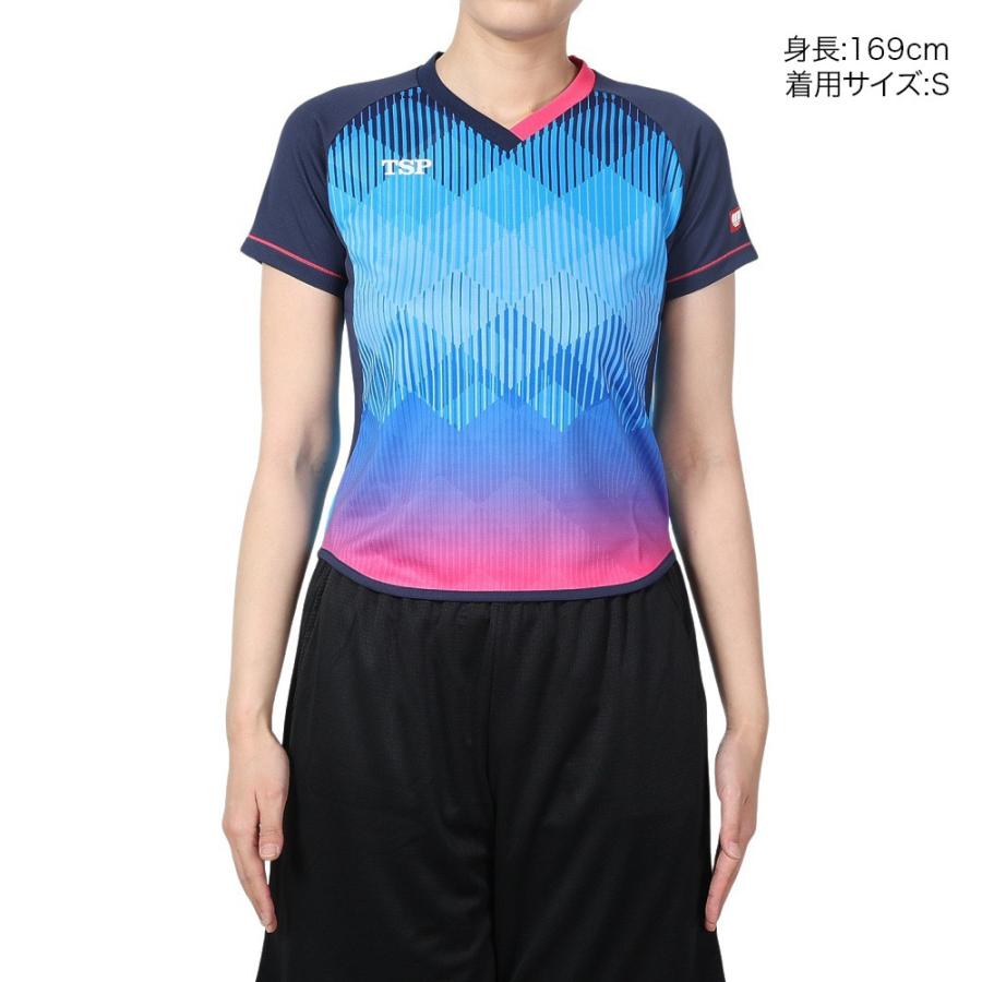 TSP 卓球ウエア シャツ レディス リエートシャツ 032418 0120 速乾 | TSP | 01