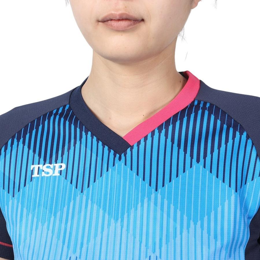 TSP 卓球ウエア シャツ レディス リエートシャツ 032418 0120 速乾 | TSP | 05