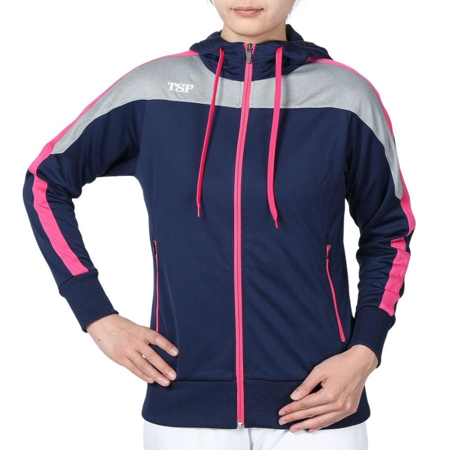 卓球 ウェア ジャージ ウォームアップ ジャケット TSP ティーエスピー LJ183ジャケット 033877 0100 速乾 在庫処分 | TSP