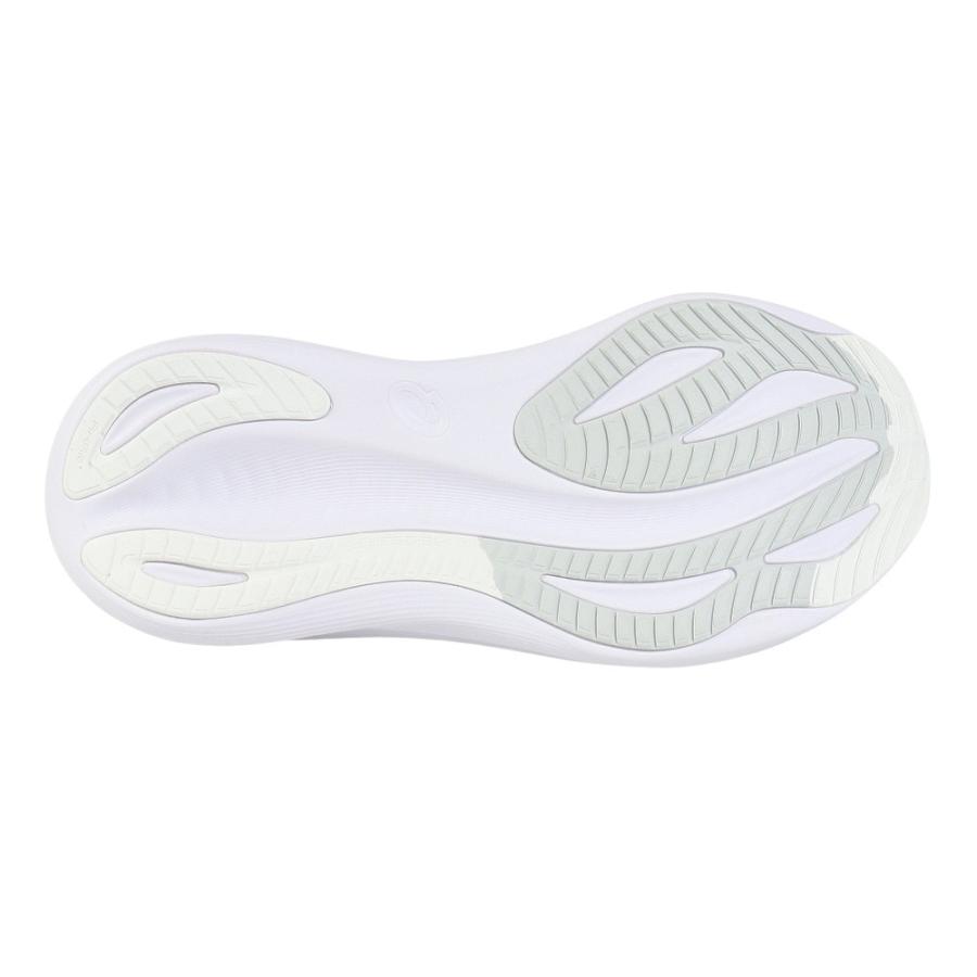 ランニングシューズ ゲルニンバス27 ホワイト グレー 1011B958.100 スニーカー クッション GEL-NIMBUS 27
