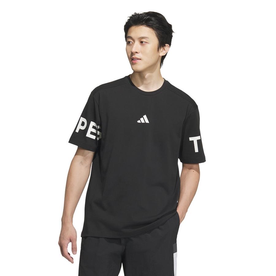 アディダス Tシャツ Lサイズ 半袖 レギンス ワーディング 上下セット 黒 adidas（アディダス） ワーディング パック ルーズフィット ヘビー