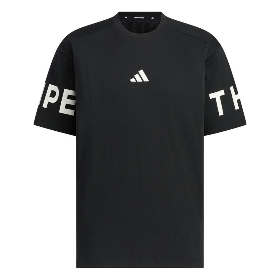 アディダス Tシャツ Lサイズ 半袖 レギンス ワーディング 上下セット 黒 adidas（アディダス） ワーディング パック ルーズフィット ヘビー