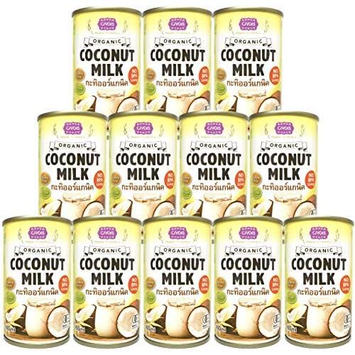 セールSALE％OFF チブギス 有機JAS認定 オーガニック ココナッツミルク 便利な使い切りタイプ 12缶 限定特価 160ml お得に箱買い x