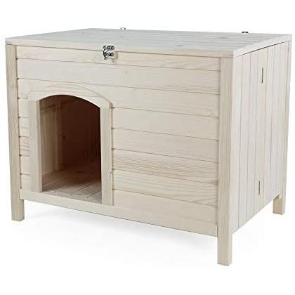 petsfit 犬小屋 猫小屋 天然木 杉 小屋 ドッグハウス 犬舎 猫舎 ゲージ ...