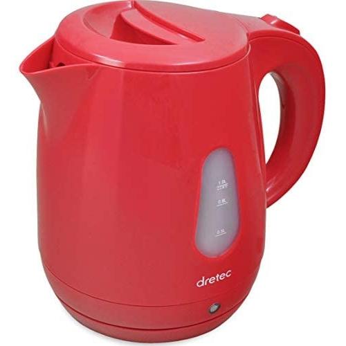 21年春夏再販 Dretec ドリテック 電気ケトル ティッピー ポット やかん かわいい おしゃれ Po 129rd レッド レッド 手数料安い Novaston Com