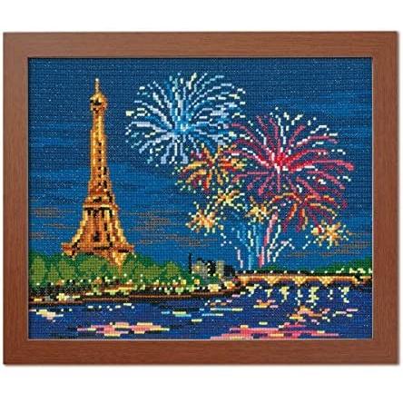国内最安値 オリムパス製絲 クロスステッチ 刺しゅうキット ワールドセレクション エッフェル塔と花火 フランス 7477 新発 Www O Rentals