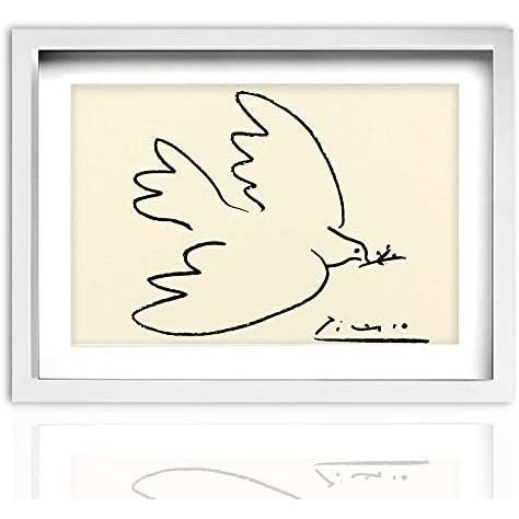 Sunjan アートパネル ピカソ 平和の鳩の油絵 名画 絵画 アートフレーム ポスター 壁飾り 壁掛けarts 平和の鳩2 40x30cm Ten Unv04p5be 天秤堂 ヤフー店 通販 Yahoo ショッピング