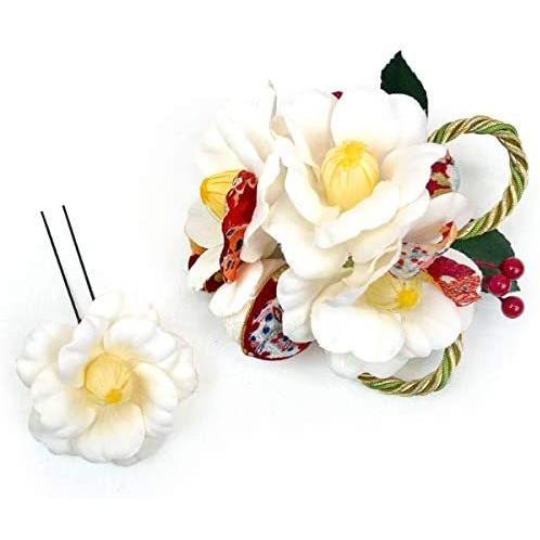 絶対一番安い 髪飾り かんざし 2点セット フラワー 花飾り Kk 360 白 ホワイト 牡丹 成人式 振袖 浴衣 卒業式 結婚式 白 ホワイト 早割クーポン Nicmosul Org