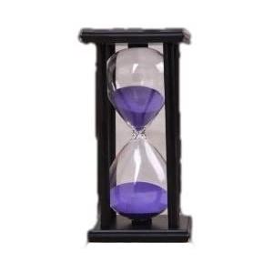 アンティーク風 レトロで ステキな デザイン 木製枠の 砂時計 60分計 紫の砂 ブラック Ten Unv11l3id 天秤堂 ヤフー店 通販 Yahoo ショッピング