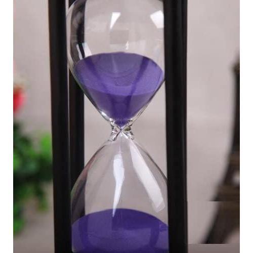 アンティーク風 レトロで ステキな デザイン 木製枠の 砂時計 60分計 紫の砂 ブラック Ten Unv11l3id 天秤堂 ヤフー店 通販 Yahoo ショッピング