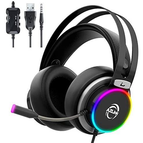 Azlink ゲーミングヘッドセット マイク付き 有線 ヘッドセット コントローラー ゲーム パソコン Vr Pc Ps4 3 5mmオーディオプラグ Ten Uocn1dg 天秤堂 ヤフー店 通販 Yahoo ショッピング