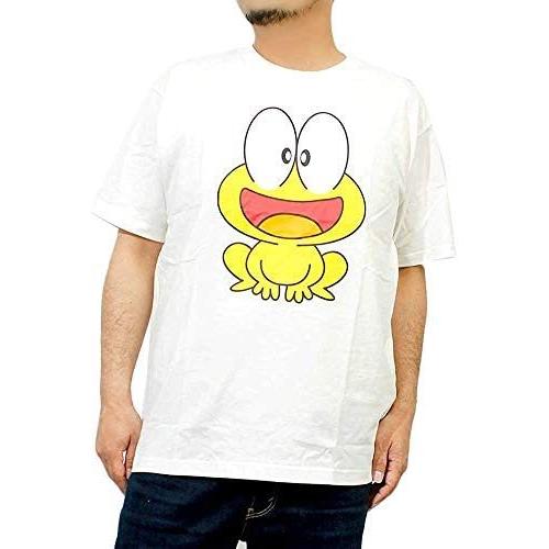 ど根性ガエル Tシャツ メンズ 半袖 大きいサイズ ピョン吉 キャラクター プリント クルーネック カットソー ホワイト M Ten Uoc23v5jj 天秤堂 ヤフー店 通販 Yahoo ショッピング