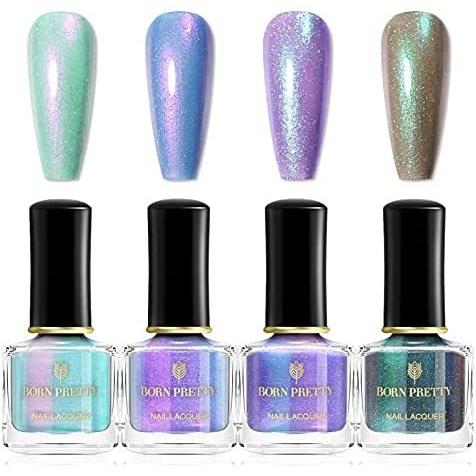Born Pretty マニキュアセット オーロラネイル 偏光 パール感 ネイルポリッシュ 細いラメ入り 6ml 紫 偏光パールマニキュア Ten Vag19u3df 天秤堂 ヤフー店 通販 Yahoo ショッピング