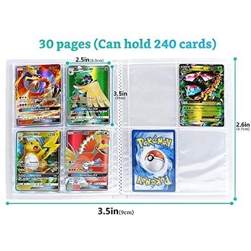 カードホルダーバインダー ポケモンと互換性あり アルバム ポケモンカードgx Exトレーナー対応 コレクターカードアルバム 30ページ Ten Vag31o2jf 天秤堂 ヤフー店 通販 Yahoo ショッピング