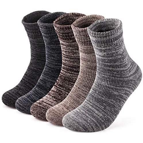 豪華 靴下 靴下 メンズ 冬 厚手 防寒 あったか温暖力 スキー 足底クッション編み くつした 綿 吸汗 防臭 抗菌 靴下 アウトドア 厚手靴の下2 Ism Com Ge