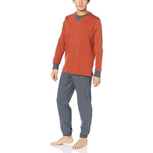 セシール パジャマ 綿100 裏毛 スウェット 上下セット 男女兼用 Nm 1094 ダークオレンジ S Ten Vja05h4ic 天秤堂 ヤフー店 通販 Yahoo ショッピング