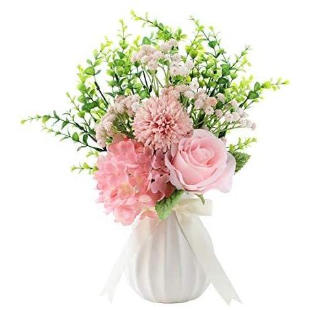 Artispro ローズ アジサイ 造花 花瓶付 プレゼント インテリア おしゃれ 花束 アートフラワー 光触媒 プレゼント ローズ 紫陽花 Ten Vja12n1jf 天秤堂 ヤフー店 通販 Yahoo ショッピング