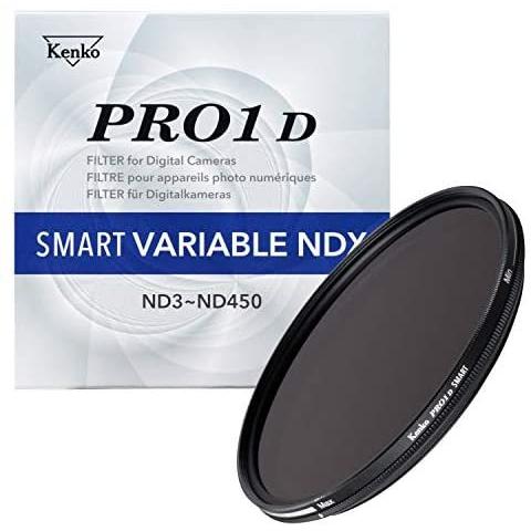 Kenko 可変NDフィルター PRO1D smart バリアブル NDX 82mm ND3-32 X状ムラなし (82mm) その他レンズアクセサリー