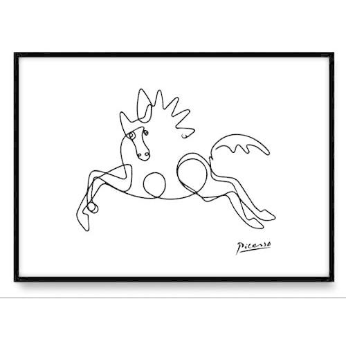 パブロ ピカソ 馬の絵 額縁付き Ten Vsp10k2id 天秤堂 ヤフー店 通販 Yahoo ショッピング