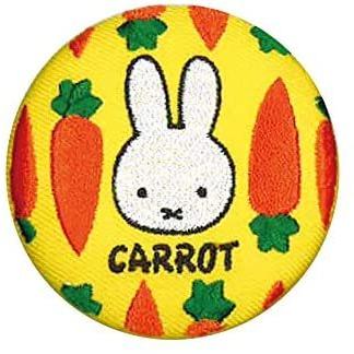 【訳あり】 ミノダ miffy CARROT 刺繍缶バッジ イエロー D02B1509 (イエロー) その他おもちゃ