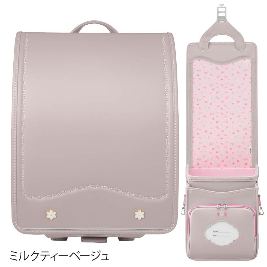 ランドセル モデルロイヤル ナチュール 天使のはね 2027年モデル 女の子 人気 セイバン MR23G01 女の子 A4フラットファイル対応 爆買の画像
