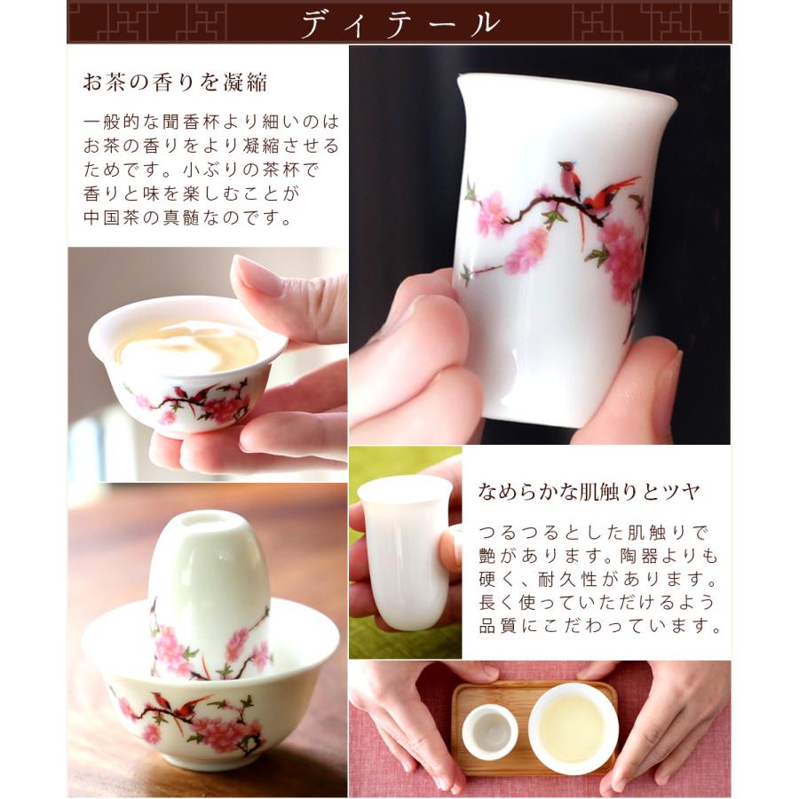 RIMTAE（リムテー） 中国茶器 茶道具 聞香杯セット 2種類 茶器 茶杯 茶