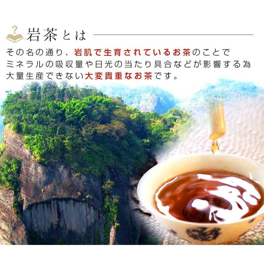 ギフト 烏龍茶 高級 武威岩茶 6種類飲み比べセット お試し 大紅袍 白
