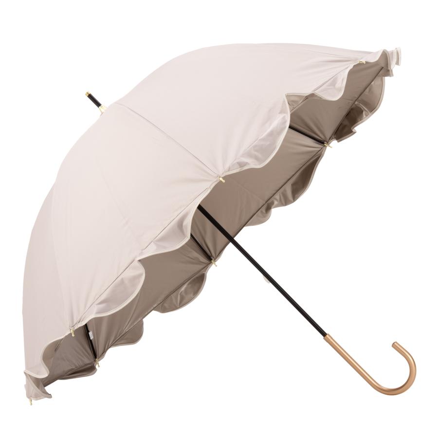 Umbe+ 晴雨兼用 ペプラムスタイル バルーンショート傘 50cm×8R 遮熱効果 遮光率100% UV遮蔽率100%　日焼け防止効果　UPF50+ ASP23433 |  | 02